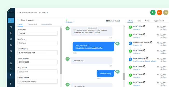 CRM With Universal Inbox